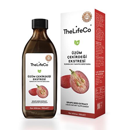 TheLifeCo Üzüm Çekirdeği Ekstraktı 150 ml