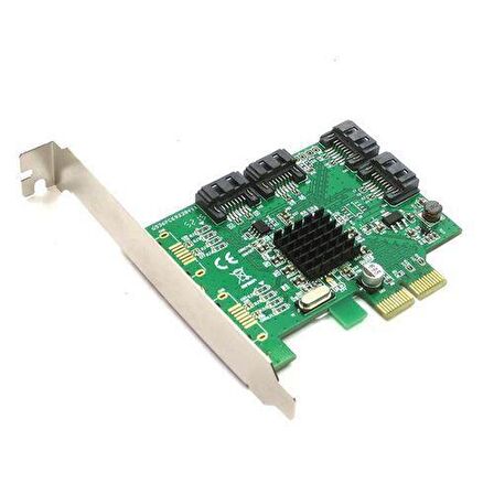 PLATOON PCI EXPRESS PCI-E 4x SATA 3 6.0 GPBS ÇOKLAYICI ARAYÜZ KARTI