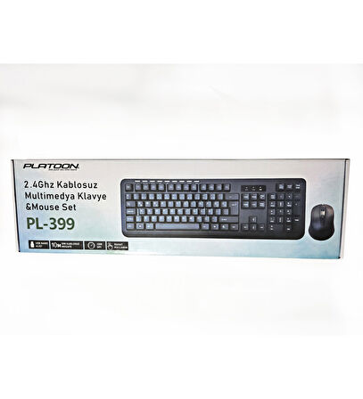 Platoon PL-399 WİRELESS (KABLOSUZ) MULTİMEDİA KLAVYE MOUSE SET