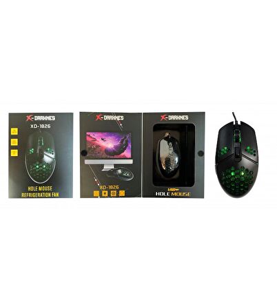 Platoon X-darknes Xd-1826 Rgb Gaming Mouse