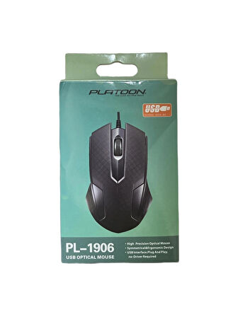 Usb Girişli Kablolu Optik Mouse Fare