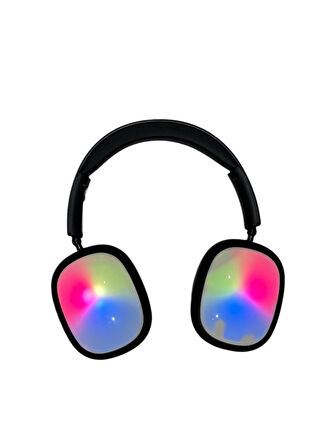 Rgb Işık Özellikli Süper Bass+ Hi - Fi Kaliteli Kafaüstü, Kulaküstü Kablosuz Bluetooth Kulaklık