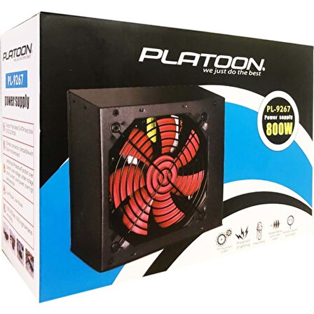 Platoon PL-9267 800 Watt Power Supply Güç Kaynağı 