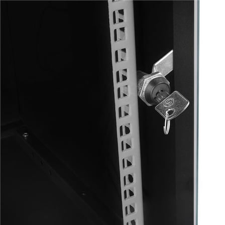 S-LINK SL-U12 Yeni Nesil 12U Soho 530X400mm Siyah Rack Kabin
