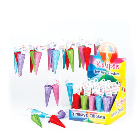 Ovalette Kalipso Şemsiye Sütlü Çikolata 25*30 gr