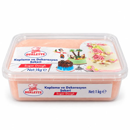 Ovalette Şeker Hamuru Ten 1 kg