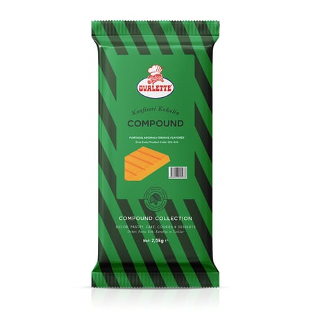 Ovalette Portakal Aromalı Konfiseri Kokolin 2,5 kg