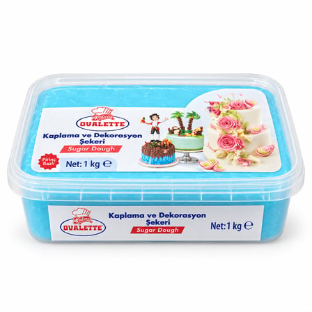 Ovalette Şeker Hamuru Açık Mavi 1 kg