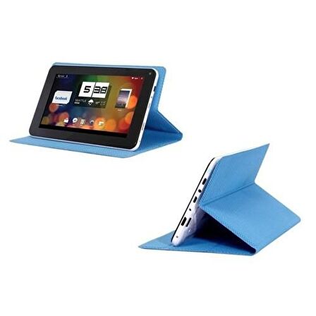 ADDISON IP-206 7.8"  STANDLI SIYAH TABLET KILIFI