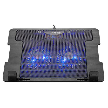 Addison ANC-606 LEDLİ FAN+USB Notebook Soğutucu Stand