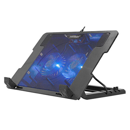 Addison ANC-606 LEDLİ FAN+USB Notebook Soğutucu Stand