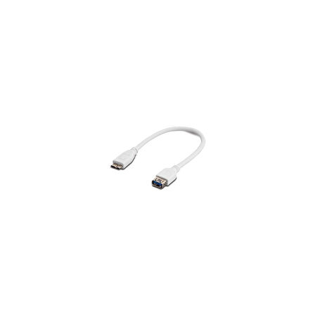 Slx-U3nt38 Micro Usb3.0 25Cm Beyaz Samsung Note İçin Otg Kablosu