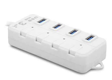 S-link SL-U307W Beyaz 4 Port 3.0 Usb Çoklayıcı