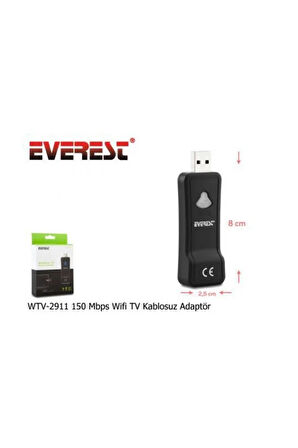 WTV-2911 150 Mbps Wi-Fi TV Kablosuz Adaptör