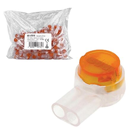 YAK 1 KONNEKTÖR (200 ADET) S-LİNK SL-K120