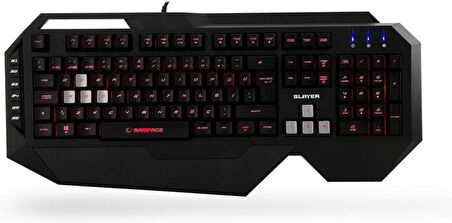 Rampage SLAYER KB-R11 Işıklı Kablolu Oyuncu Klavyesi