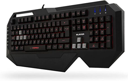 Rampage SLAYER KB-R11 Işıklı Kablolu Oyuncu Klavyesi