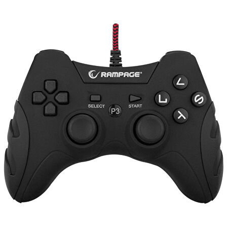  SG-R218 PS3/PC X INPUT Siyah USB 1.8m Joypad