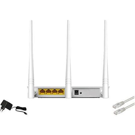 EVEREST EWR-F303 4 Port 300mbps 3xAnten Kablosuz Router