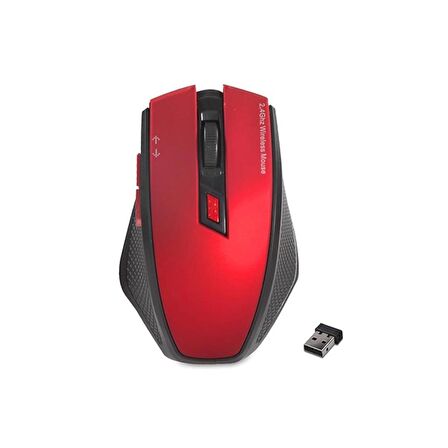 Everest Usb 2,4 Ghz Kablosuz Mouse Kırmızı SMW-777