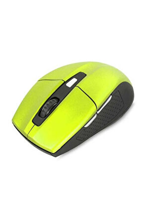 Everest Sm-861 Usb Yeşil 800/1200/1600dpi Süper Sessiz Kablosuz Mouse