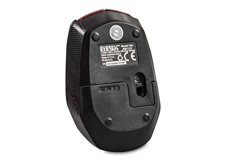 Mouse Kablosuz Kumaş Yüzey Everest KM-218 Kırmızı