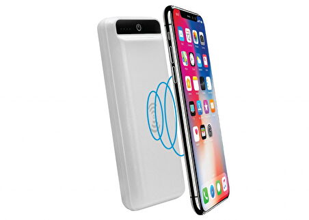 S-Link Swapp 8000 mAh Kablosuz Powerbank Taşınabilir Şarj Cihazı IP-G8W Beyaz