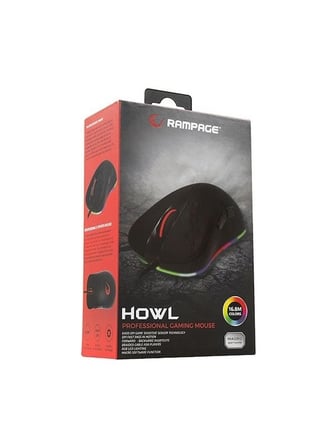 Rampage SMX-R50 RGB Howl Makrolu Oyuncu Mouse