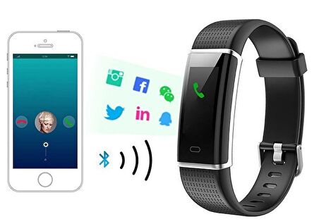 Everest Ever Fit W32 Android/IOS Smart Watch Gümüş Akıllı Bileklik & Saat