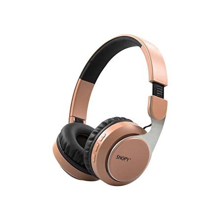 Snopy SN-34BT COSY Rose Gold Mobil Telefon Uyumlu Bluetooth Kablosuz Mikrofonlu Kulaklık