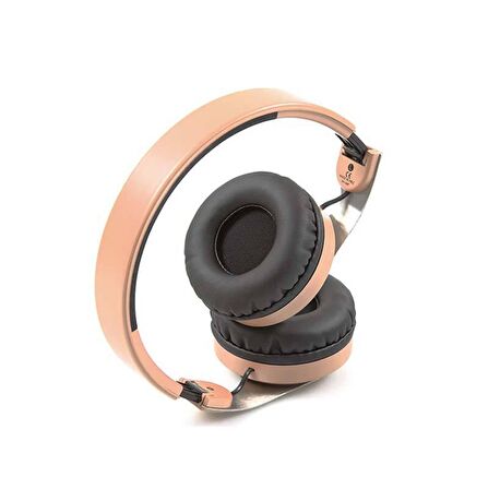 Snopy SN-34BT COSY Rose Gold Mobil Telefon Uyumlu Bluetooth Kablosuz Mikrofonlu Kulaklık