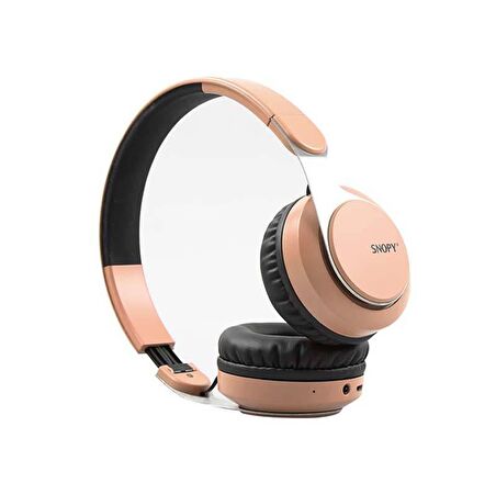 Snopy SN-34BT COSY Rose Gold Mobil Telefon Uyumlu Bluetooth Kablosuz Mikrofonlu Kulaklık