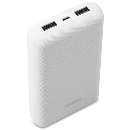 S-Link IP-G23 20000mAh 2 Port Powerbank Beyaz