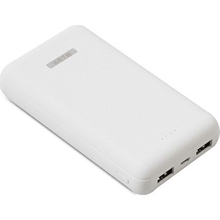 S-Link IP-G23 20000mAh 2 Port Powerbank Beyaz