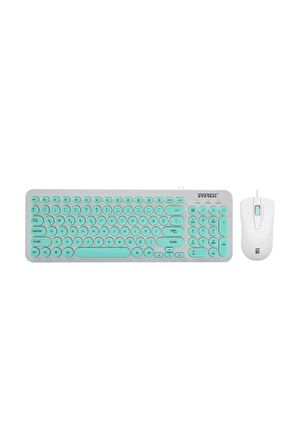 Everest KM-01K Usb 3D Mouse Combo LC Layout Klavye + Mouse Set