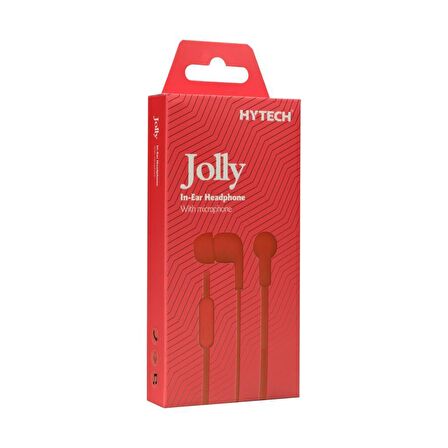 Hytech Jolly HY-XK22 Mikrofonlu Kulaklık Kırmızı