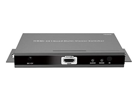 S-Link Swapp SW-HDQS41 4 Port input 1Port Output 120M Cat6 Extender ve Çoklu Switch