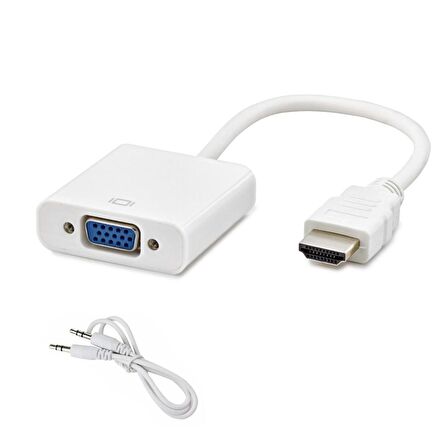HDMI TO VGA + AUDİO ÇEVİRİCİ HYTECH HY-HV35