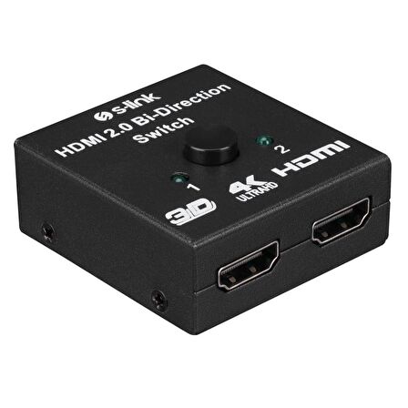 S-LINK SL-LU613 2'Lİ HDMI ÇİFT YÖNLÜ ÇOKLAYICI+SW