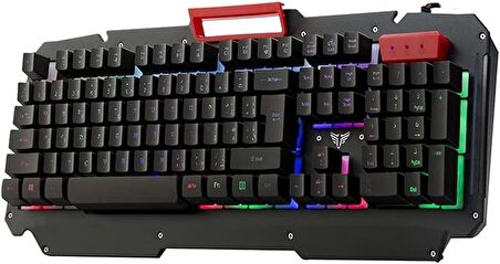 Everest KB-R800 Metafor RGB Q Metal Yüzey Oyuncu Klavye