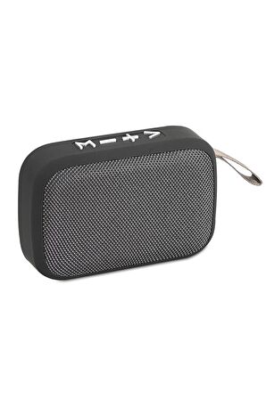 Asonic AS-02 Gümüş Bluetooth 3W TF/USB Destekli Hoparlör