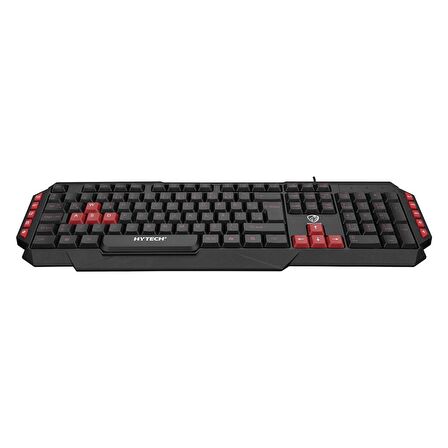 Hytech HKM-58 GAMY PLUS Kırmızı Tuşlu Q Gaming Klavye + Mouse Set