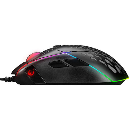 Rampage SMX-R111 DEFILADE 12400 DPI 8 Tuş Optik RGB Kablolu Gaming (Oyuncu) Mouse