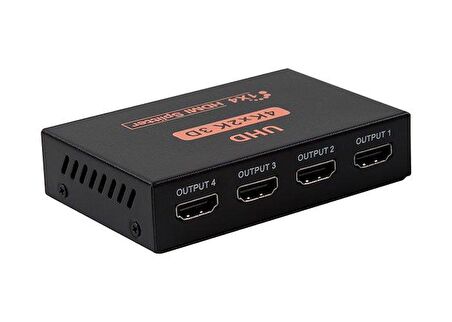 Hytech Hy Lu4 4 Port 4K 2K Hdmı Splitter / Hytech