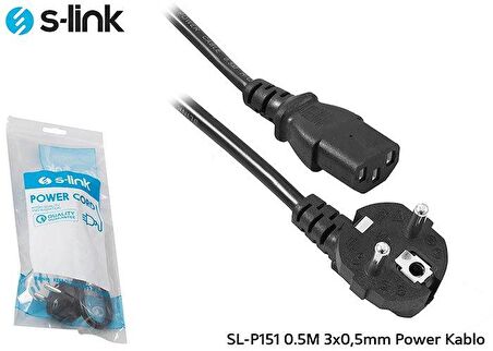 S Link Sl P151 0.5Mt 3X0,5Mm Power Kablo / S Link