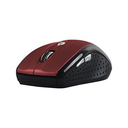 Everest SMW-266 Usb 2.4 GHZ Optic Kablosuz Mouse Kırmızı