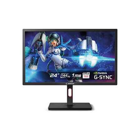 Rampage RM-244Flash 24 inç 1 ms HDMI Display 144 Hz LED Full HD Oyun Bilgisayar Monitörü