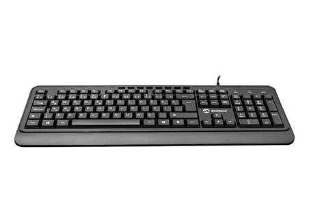 Everest KM-520 Siyah Kablolu Klavye Mouse Set