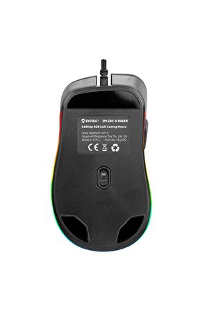 Everest SGM-05 X-Racer 7D Makrolu RGB 6400dpi Optik Gaming Oyuncu Mouse