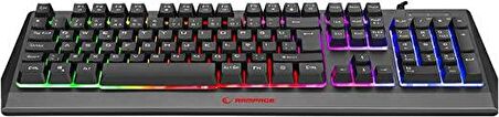 Rampage KB- R52 STYLERainbow Aydınlatmalı Gaming Oyuncu Klavyesi